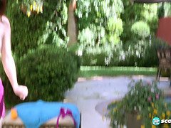 茶髪の, Hd, アウトドア, 一人, ティーン