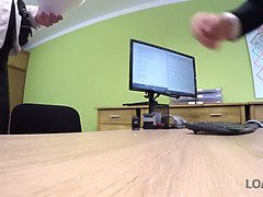 フェラチオ, チェコ, チン, 眼鏡, Hd, オフィス, スパイ, フェラする