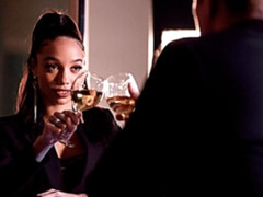 Zwart, Pijpbeurt, Hondjeshouding, Harig, Interraciaal, Likken, Ondergoed, Mager