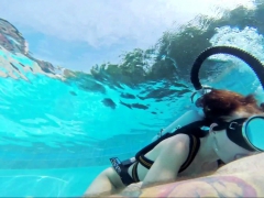 Manga being fingered and blowed by a big cock