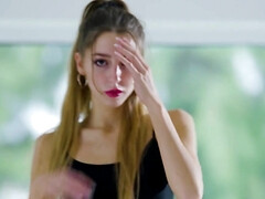 Leie, Blondine, Frau, Fingern, Hd, Lingerie, Masturbation, Titten