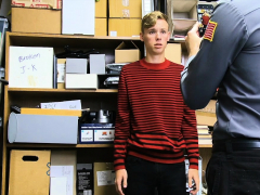 YoungPerps - Blonde Twink Fucked By Hung Security Guard