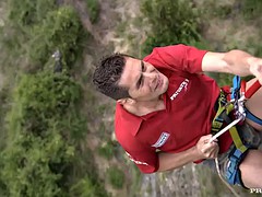 Asiatique, Nana, Couple, Hard, De plein air, Rasée