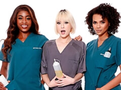 黒人, 指いじり, 異人種間, キス, レズビアン, オナニー, ストリッピング, おもちゃ