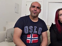 Enthousiasteling, Grote mammen, Pijpbeurt, Europees, Hardcore, Moeder die ik wil neuken, Roodharige vrouw, Spaans