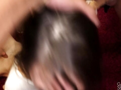フェラチオ, 茶髪の, 乱交, グループ, 怪物, 自然山雀, オマンコ, 剃毛