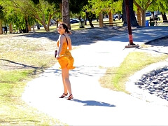 Beauté, Classique, Mignonne, Femelle, Hd, Mamelons, De plein air, Solo