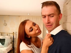 Kont, Pijpbeurt, Hondjeshouding, Vingeren, Handbeurt, Masturbatie, Roodharige vrouw, Tiener