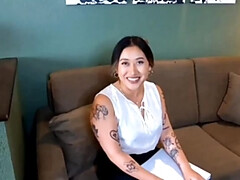 Aziatisch, Grote lul, Grote mammen, Diep in de keel, Natuurlijke tieten, Rijden, Geschoren, Tatoeage