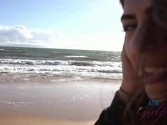 She had a great time at the aquarium, but loved the creampie better