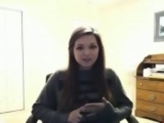 Leie, Braunhaarige, Höschen, Erotischer film, Netzkamera