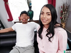 18, 黒人, フェラチオ, ハードコア, ラティーナ, 小柄, 現実, フェラする