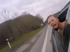 Leie, Blasen, Auto, Hundestellung, Pov, Muschi, Hintern versohlen, Hochzeit