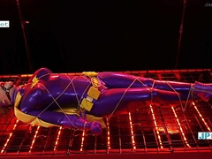 Watch the perils batgirl get a hot and uncensored uniform fix in homemade video