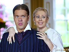 超カワイイ, ブロンド, ブーツ, イギリス人, バック, Hd, 剃毛, ストッキング