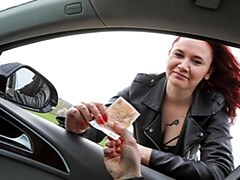 Blasen, Auto, Fetisch, Handjob, Im freien, Zierlich, Titten, Hure