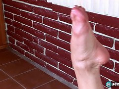 Brunette brune, Fétiche des pieds, Hd, Fille latino, Solo