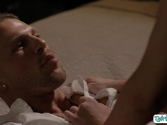 In den arsch, Arsch, Grosser arsch, Blondine, Blasen, Vollbusig, Schwul, Titten