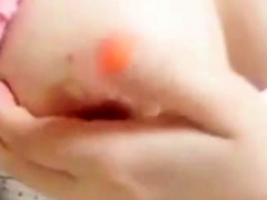 Masturbation, Nippel, Solo, Netzkamera