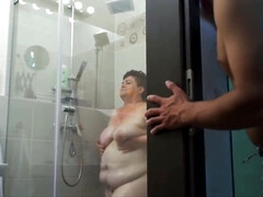 お尻, ぽっちゃり, デカパイ, お婆さん, Hd, 熟年, オマンコ, オッパイの