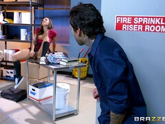 Dildo, Masturbation, Muschi, Rock, Socken, Solo, Uniform, Spanner