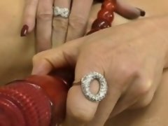 Rubia, Masturbación, Madres para coger, Solo, Juguetes