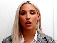 Tussi, Blondine, Europäisch, Lecken, Masturbation, Natürlichen titten, Muschi, Titten