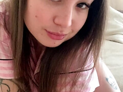 Красотки, Брюнетки, Домашнее видео, Мастурбация, Оргазм, Соло, Сиськи, Игрушки