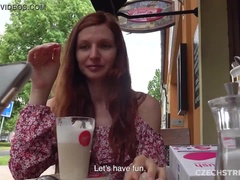 チェコ, 手コキする, お金, ハメ撮り, 現実, 赤毛, ロシア人, バイブレーター