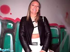 Grote mammen, Blond, Pijpbeurt, Hd, Gezichtspunt, Openbaar, Realiteit, Schreeuwen