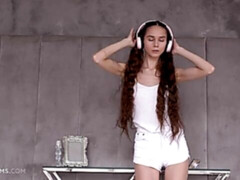 Erstaunlich, Fingern, Masturbation, Muschi, Rotschopf, Solo, Jungendliche (18+), Titten