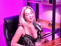 The Blonde in Lingerie: A Sexy Lesbian Encounter