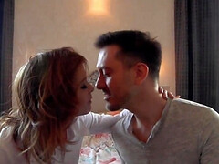 Grosse bite, Sucer une bite, En gros plan de très près, Tir de sperme, Léchez, Jarretelles, Suçant, Adolescente