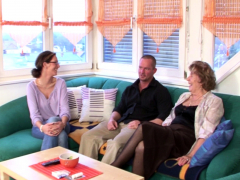 Mamada, Corrida, Europeo, Alemán, Sexo duro, Hd, Medias largas, Adolescente