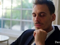 Pijpbeurt, Bruinharig, Sperma shot, Diep in de keel, Hondjeshouding, Sperma in gezicht, Vingeren, Billekoek