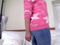 アナル, お尻, ジーンズ, 自然山雀, ピアス, オマンコ, 剃毛, スペイン人