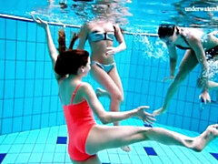 Lieveling, Blond, Tsjechisch, Hd, Naakt, Biljart, Tiener, Onderwater