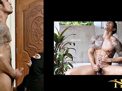 Asiatisch, Tussi, Grosser schwanz, Blasen, Schwul, Hardcore, Thai