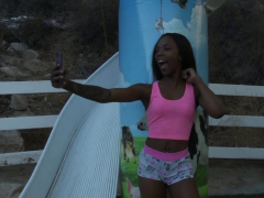 黒人, バック, 黒人, ハードコア, Hd, 異人種間, アウトドア, ティーン