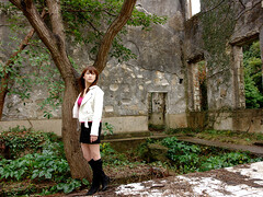 Bondage discipline sadomasochisme, Bruinharig, Japaans, Buiten