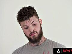 アナル, フェラチオ, ハードコア, シーメール, 三人