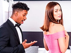 Dormitorio, Morena, Estilo perrito, Interracial, Tetas naturales, Flaco, Adolescente, Tetas