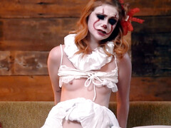 フェラチオ, 茶髪の, 中出し, イく瞬間, ドレス, 手コキする, 母, 赤毛