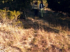 Braunhaarige, Fingern, Freundin, Hd, Lesbisch, Im freien, Öffentlich, Strapon