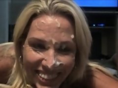 素人, ブロンド, イく瞬間, 顔射, 淫乱熟女, ウェブカメラ