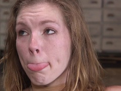 Anaal, Bondage discipline sadomasochisme, Gebondenheid, Vrouw, Vernedering, Straf, Slaaf, Vibrator