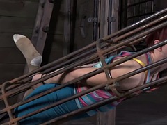 Sadomasochismus, Schönheit, Fingern, Fußfetisch, Hardcore, Rotschopf, Spielzeuge, Vibrator