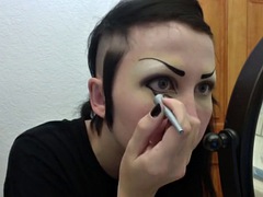 Badpak, Bruinharig, Hakken, Latex, Ondergoed, Panty, Doordringend