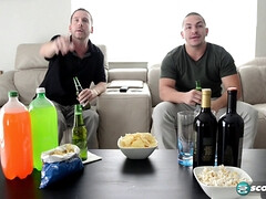 Anaal, Grote kont, Pijpbeurt, Sperma in gezicht, Eten, Handbeurt, Hd, Trio