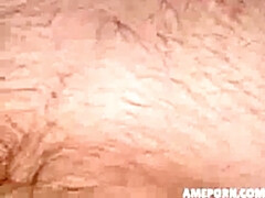 Enthousiasteling, Blond, Pijpbeurt, Sperma shot, Huisgemaakt, Rijpe lesbienne, Gezichtspunt, Tiener